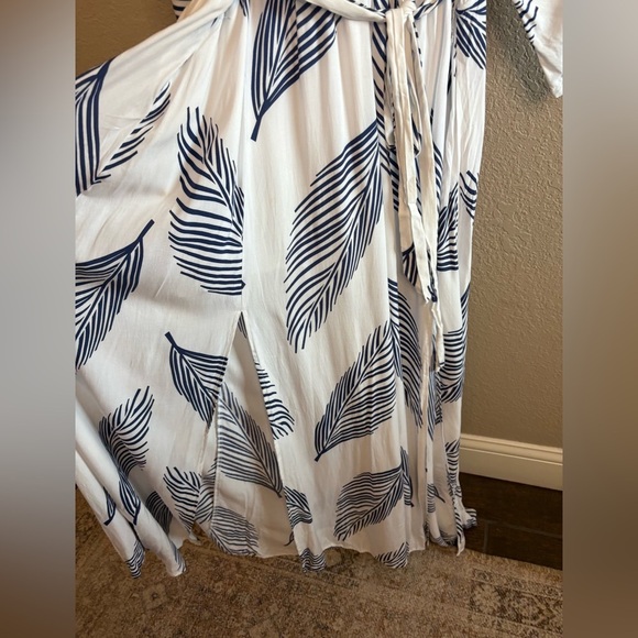 Baltic Born Corinth Maxi Dress/ Navy and White/Size XXXL - Picture 7 of 12